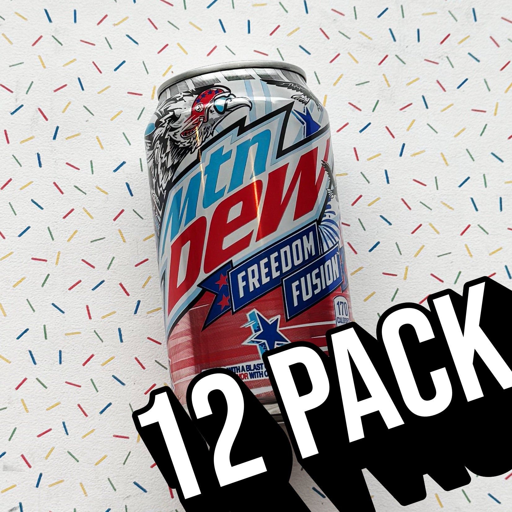 mtn dew, mountain dew, mtn dew freedom fusion, mountain dew freedom fusion, soda, american soda, peach, peach soda, usa, randalls, randallsuk, fizzy drink