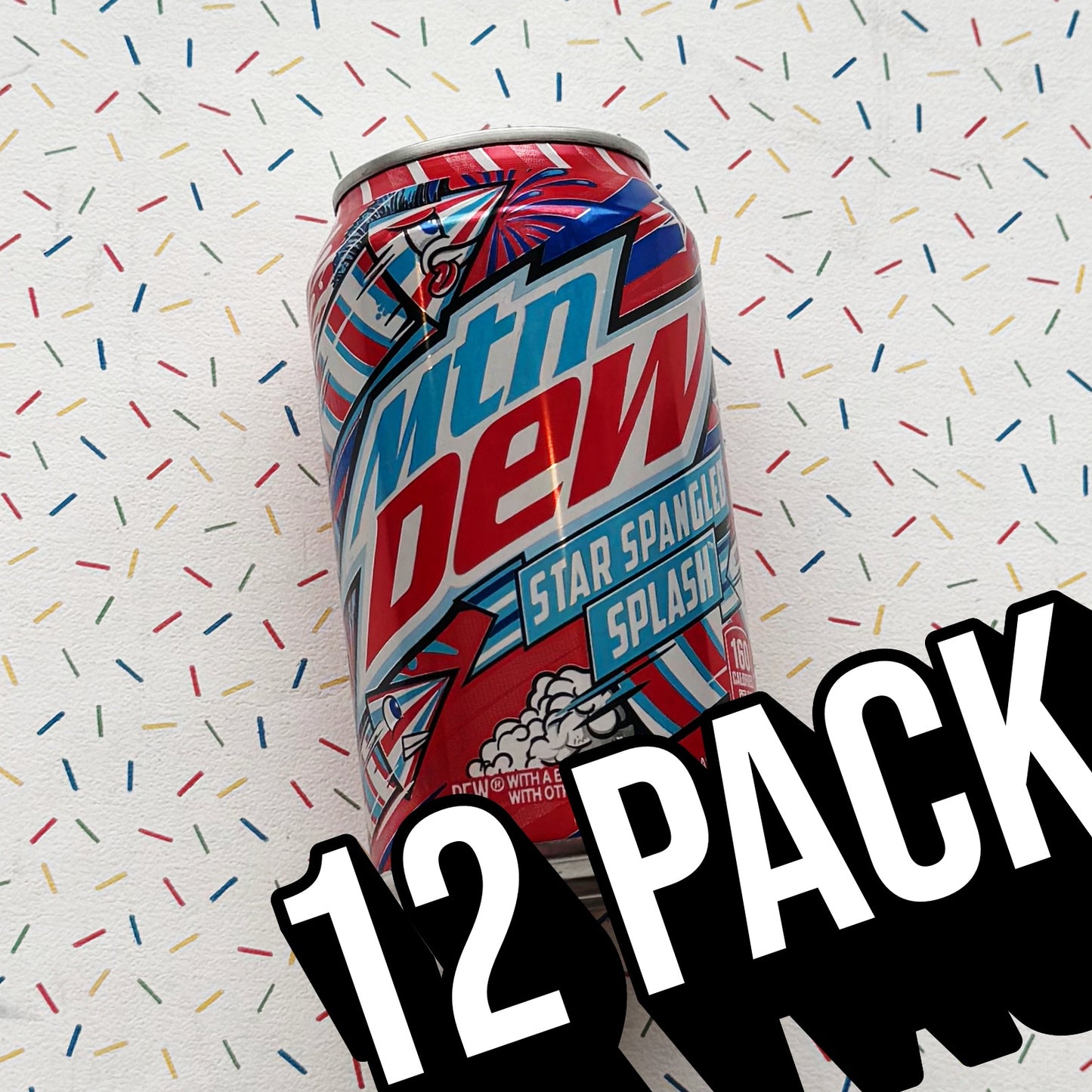 mtn dew mountain dew, mtn dew star spangled splash, fizzy drink, soda, american soda, usa, randalls, randallsuk, red berry