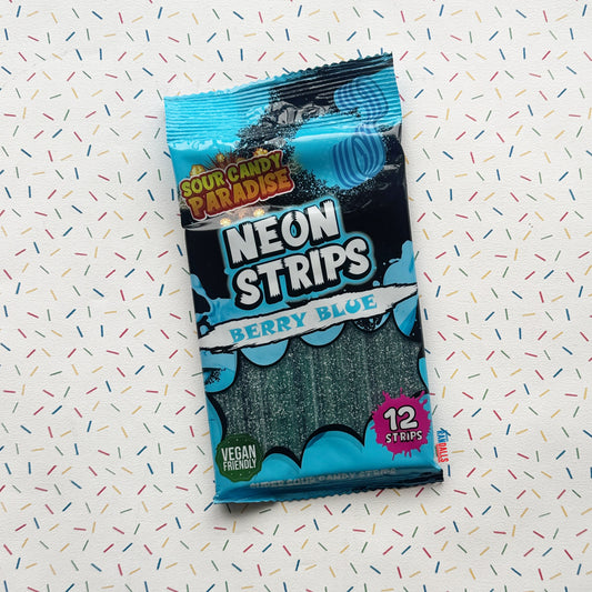 NEON STRIPS BERRY BLUE (BRITISH)