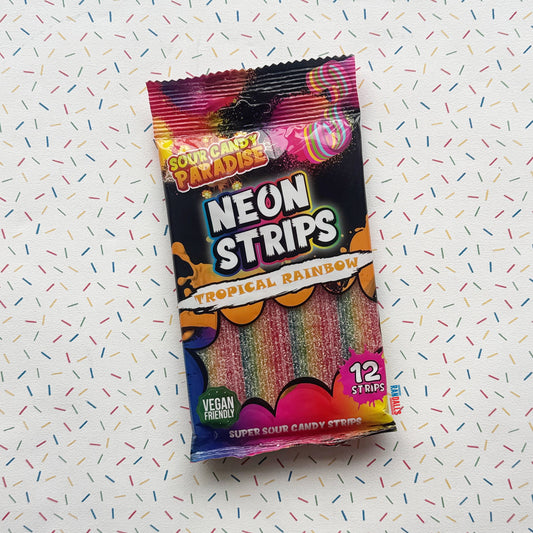 NEON STRIPS TROPICAL RAINBOW (BRITISH)