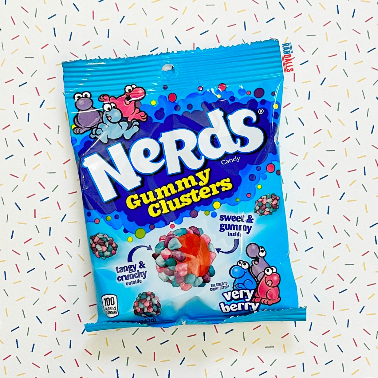 nerds, nerds gummy clusters, nerds very berry, very berry, gummy, america, randalls, randallsuk
