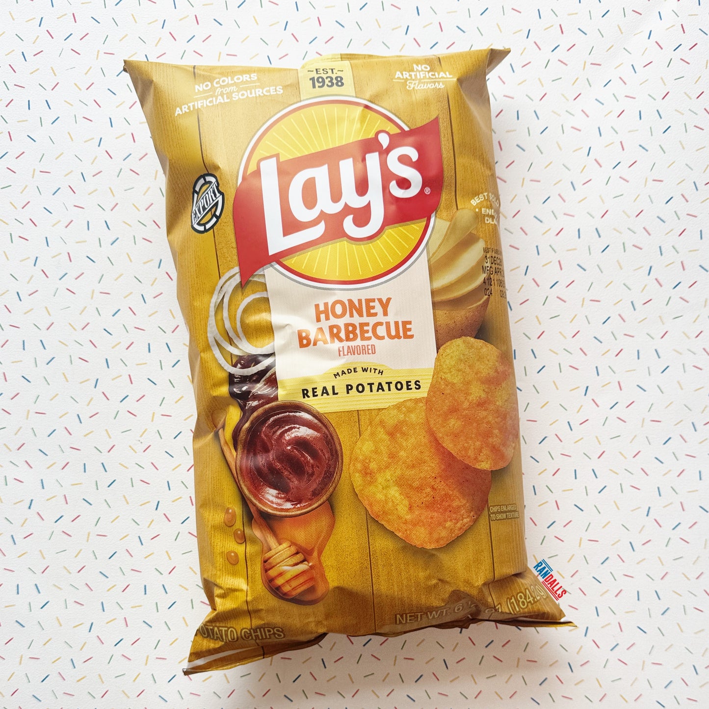 LAYS HONEY BBQ LARGE (USA)