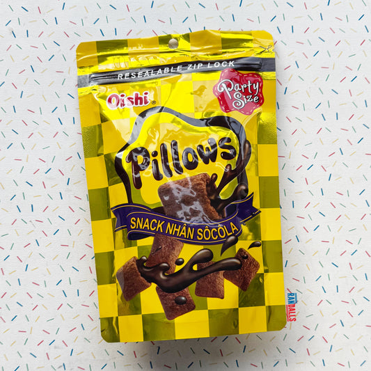 OISHI PILLOW SNACKS CHOCOLATE (VIETNAM)