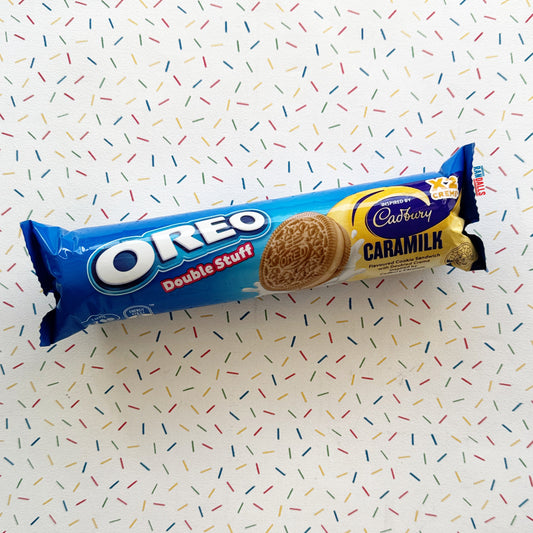 OREO DOUBLE STUFF CARAMILK (AUSTRALIA)