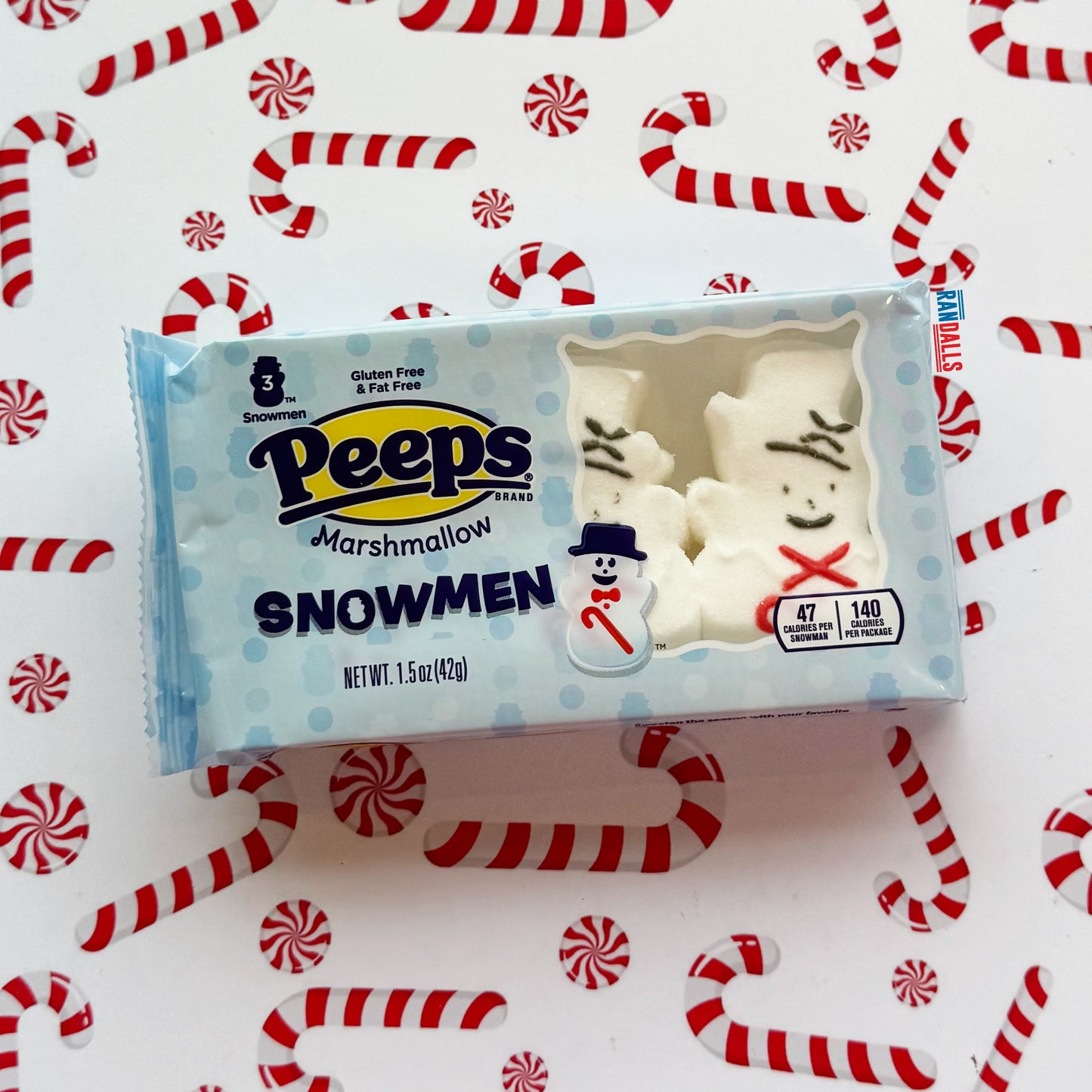 PEEPS CHRISTMAS SNOWMEN [3 PACK] (USA)