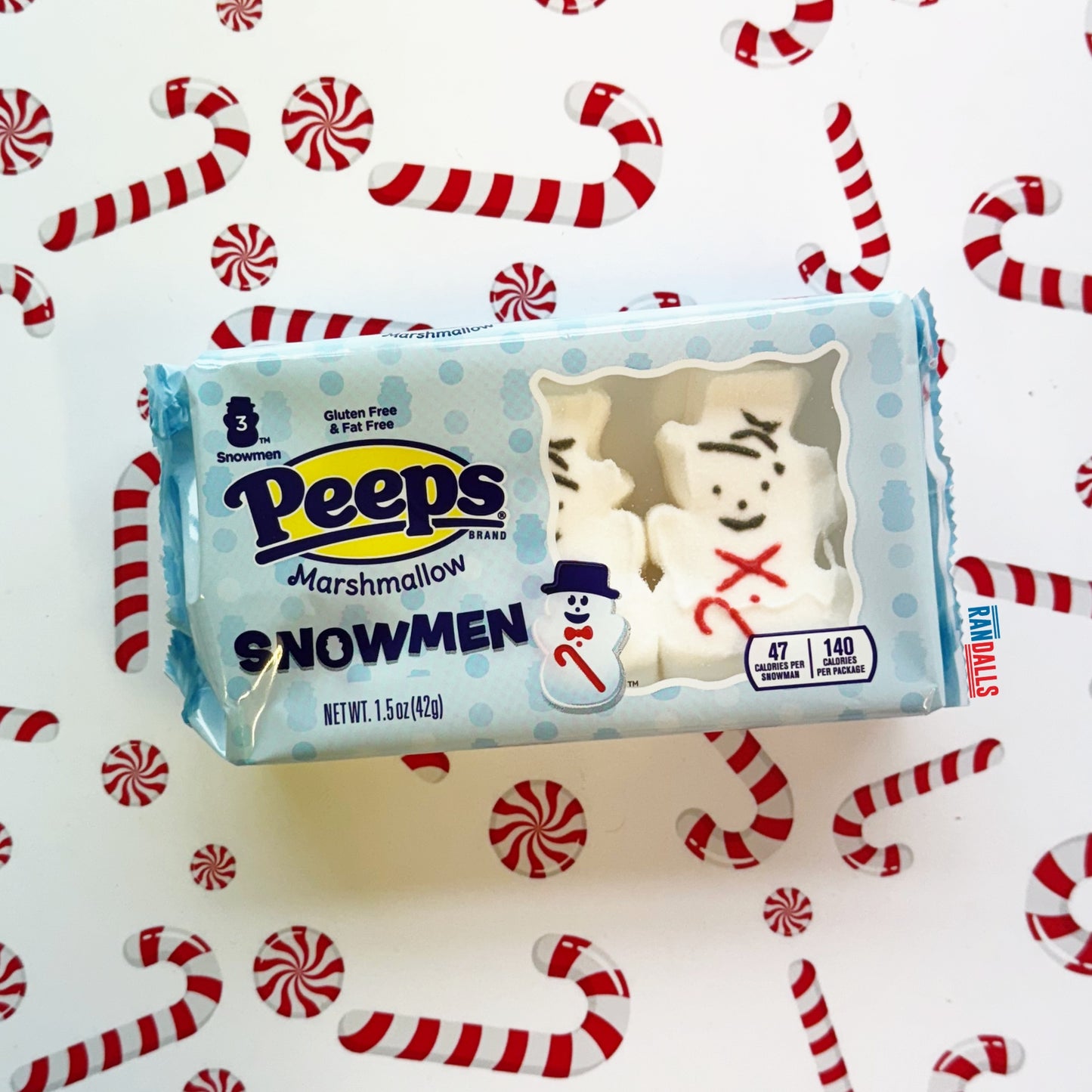 PEEPS CHRISTMAS SNOWMEN [3 PACK] (USA)