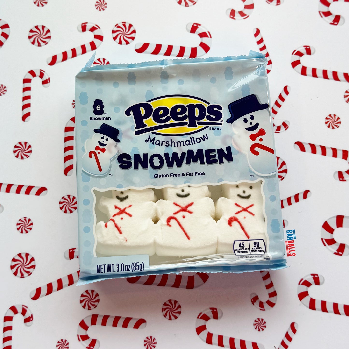 PEEPS CHRISTMAS SNOWMEN [6 PACK] (USA)