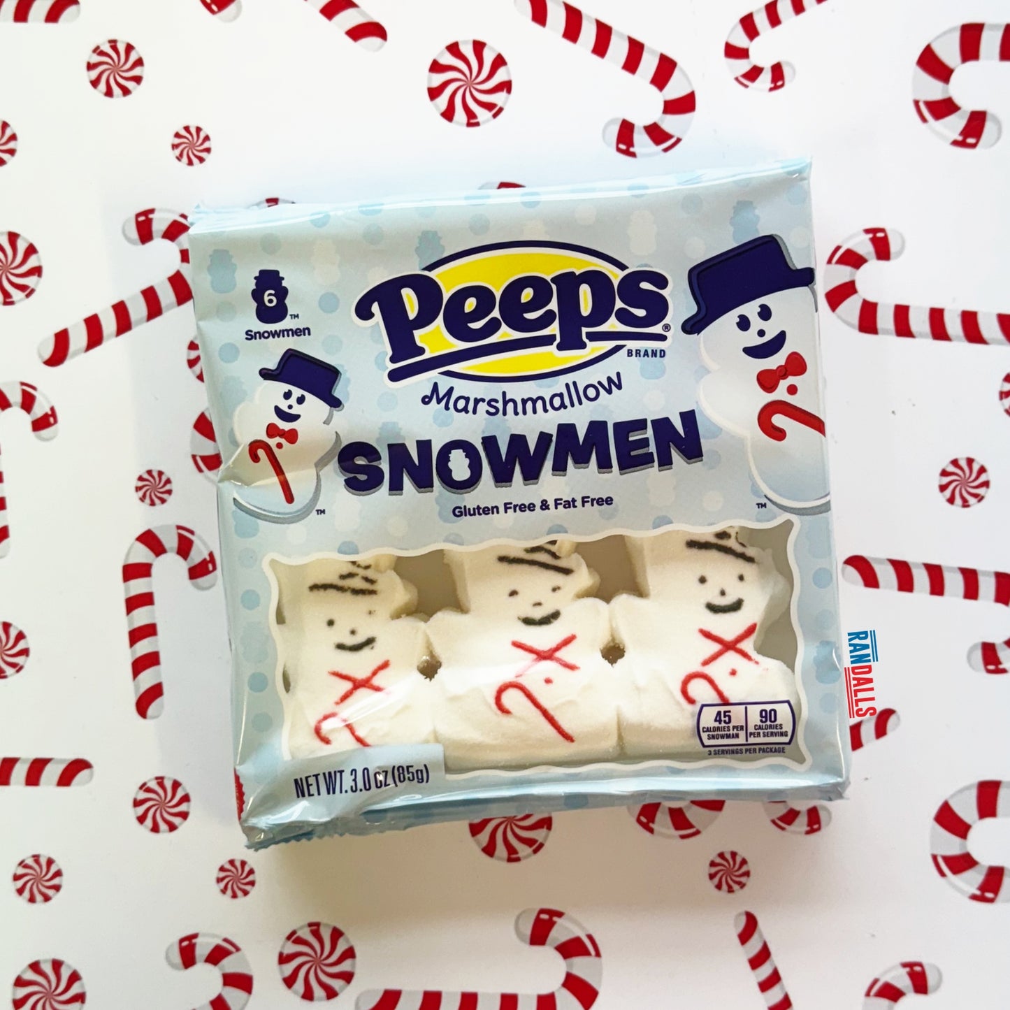 PEEPS CHRISTMAS SNOWMEN [6 PACK] (USA)