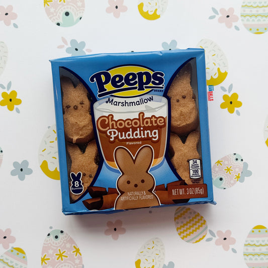 PEEPS CHOCOLATE PUDDING BUNNIES [8 PACK] (USA)