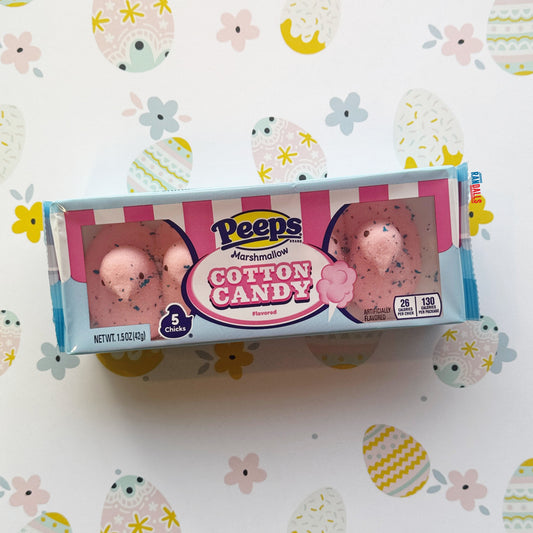 PEEPS COTTON CANDY CHICKS [5 PACK] (USA)