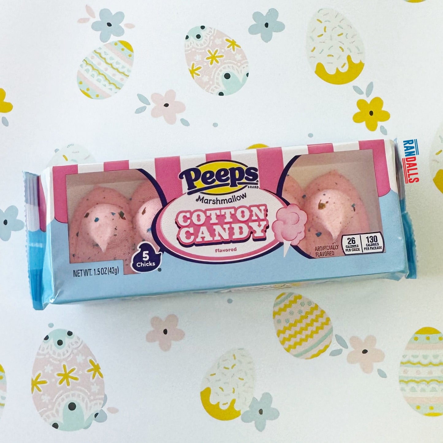 PEEPS COTTON CANDY CHICKS [5 PACK] (USA)