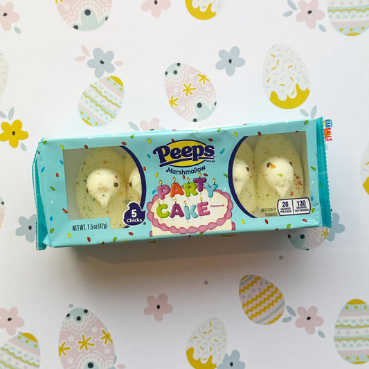 PEEPS PARTY CAKE CHICKS [5 PACK] (USA)