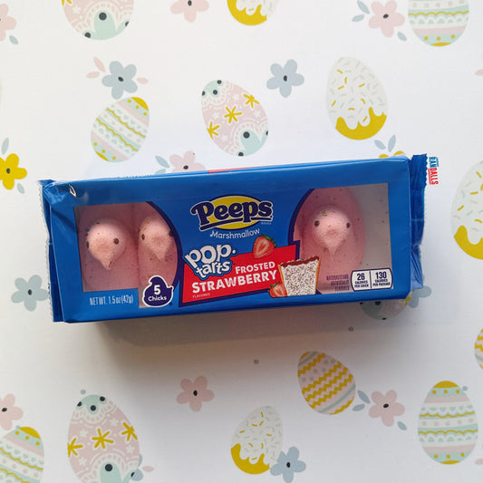 PEEPS POP TARTS FROSTED STRAWBERRY [5 PACK] (USA)