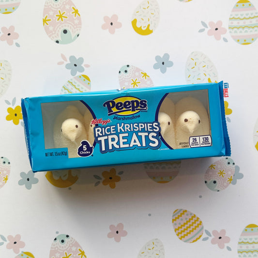 PEEPS RICE KRISPIE TREATS CHICKS [5 PACK] (USA)