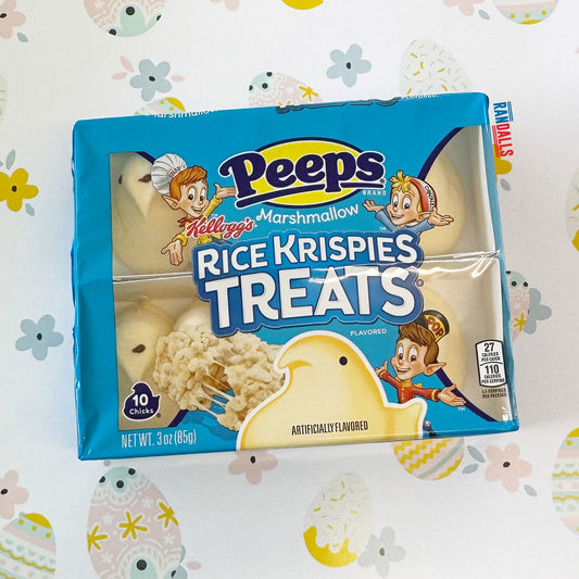 PEEPS RICE KRISPIE TREATS CHICKS [10 PACK] (USA)