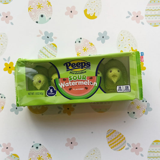 PEEPS SOUR WATERMELON CHICKS [5 PACK] (USA)