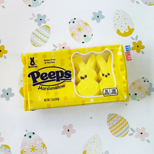 PEEPS YELLOW BUNNIES [4 PACK] (USA)