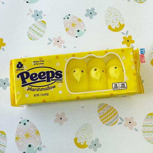 PEEPS YELLOW CHICKS [5 PACK] (USA)