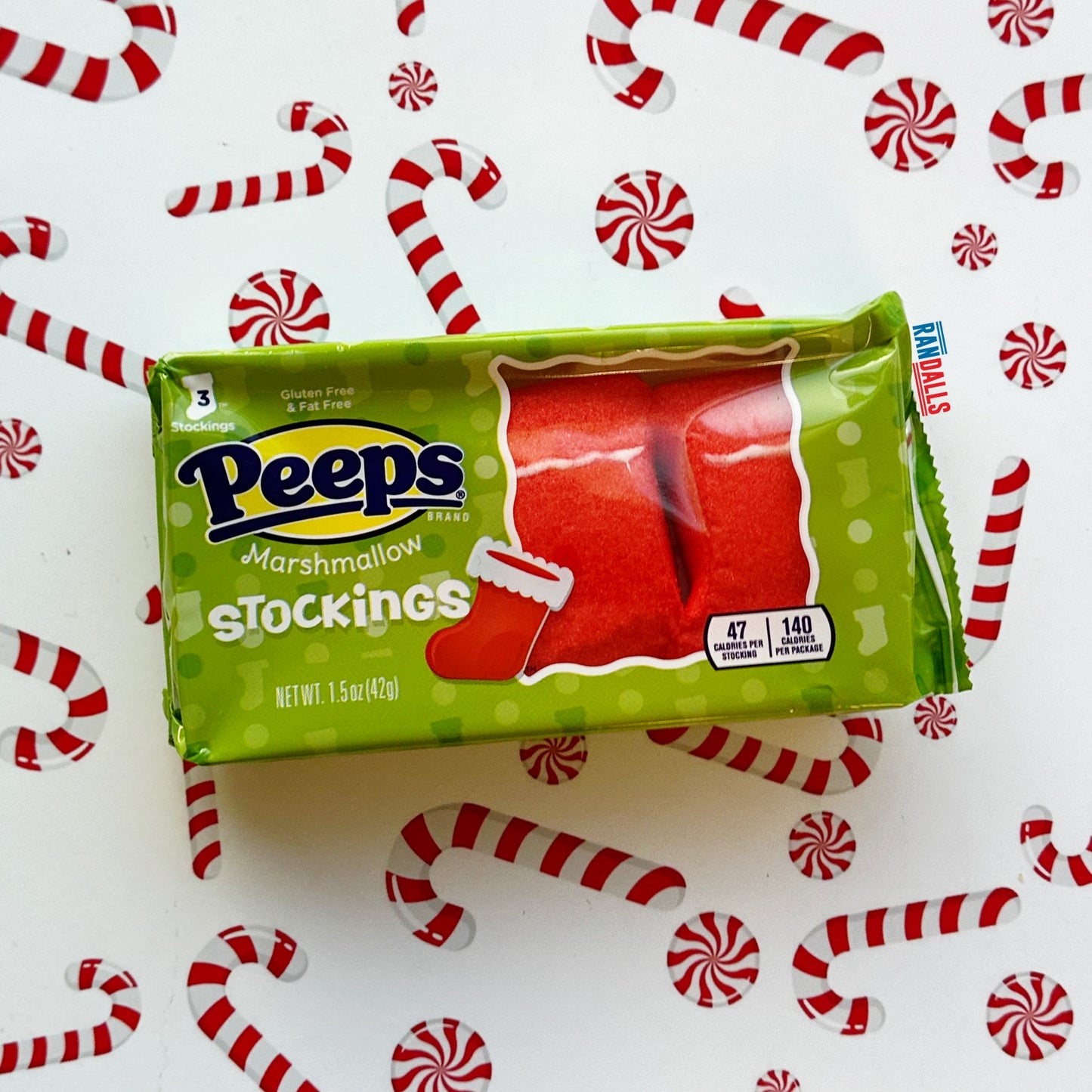 PEEPS CHRISTMAS STOCKINGS [3 PACK] (USA)