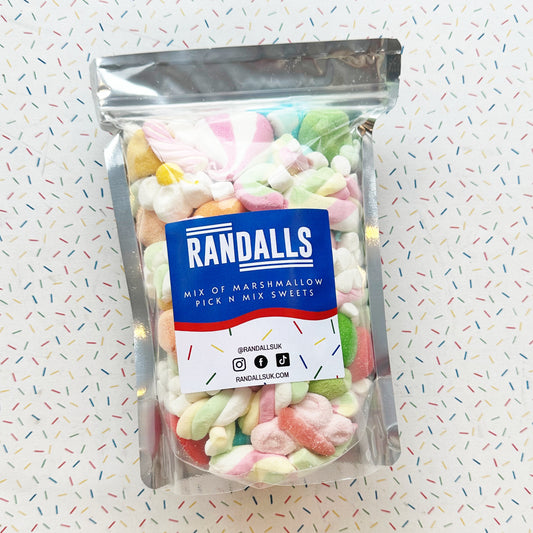 PICK'N'MIX SUPER MARSHMALLOW MIX - 500g (BRITISH)