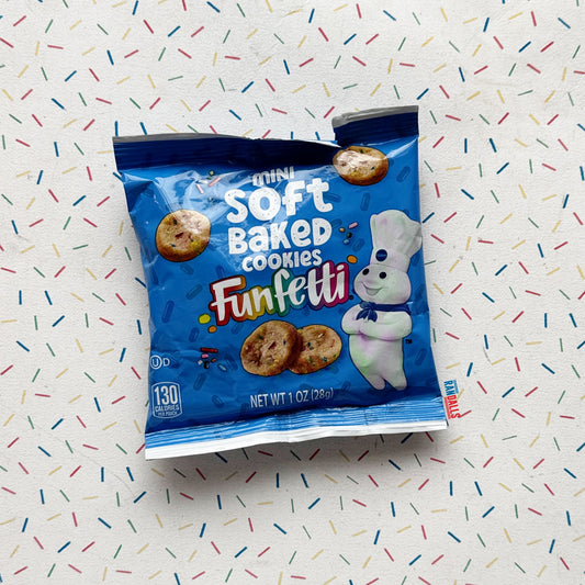 PILLSBURY MINI SOFT BAKED FUNFETTI COOKIES (USA)
