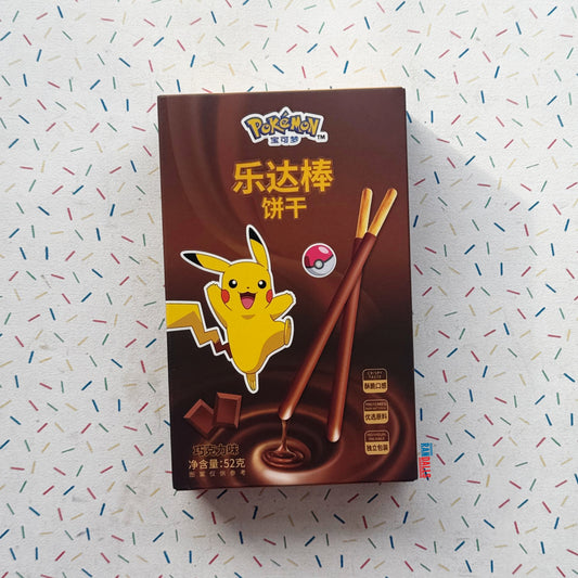 POKEMON MILK CHOCOLATE BISCUIT STICKS (CHINA)