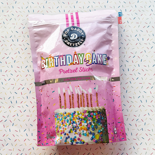 POP DADDY PRETZEL STICKS BIRTHDAY CAKE (USA)