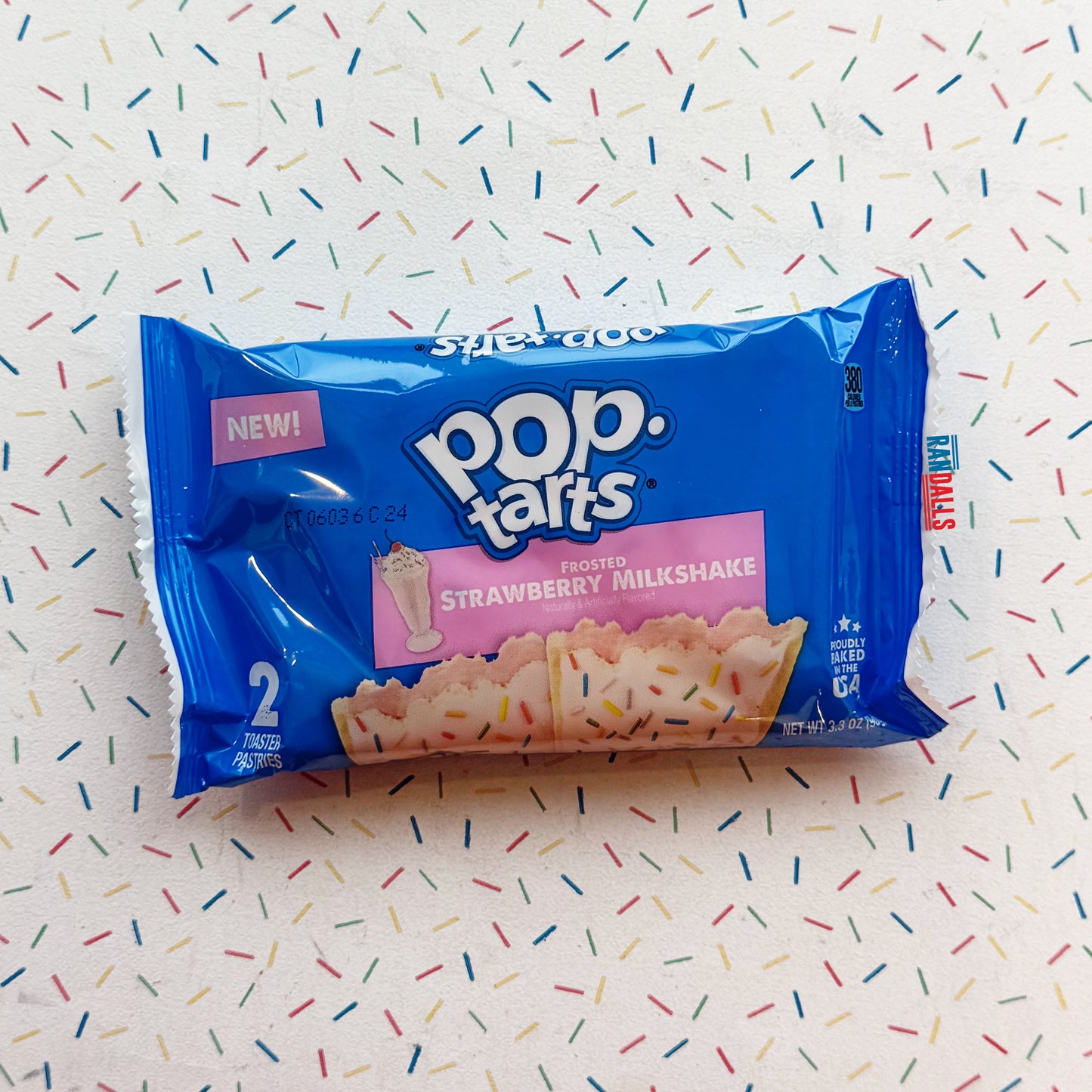 POP TARTS STRAWBERRY MILKSHAKE (2 PACK) (USA)