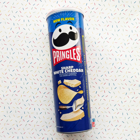 PRINGLES SHARP WHITE CHEDDAR (USA)