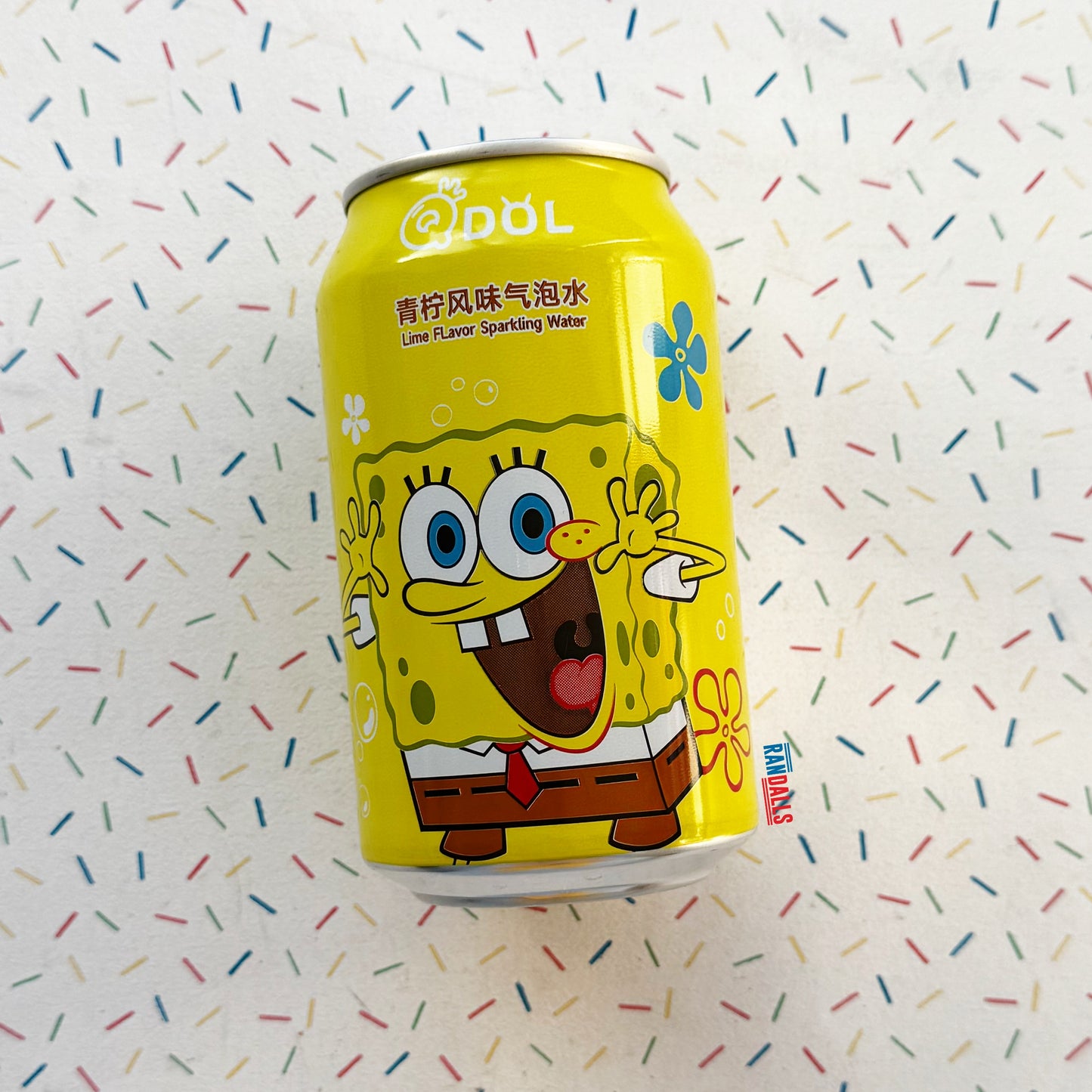 SPONGEBOB SODA WATER LIME (CHINA)