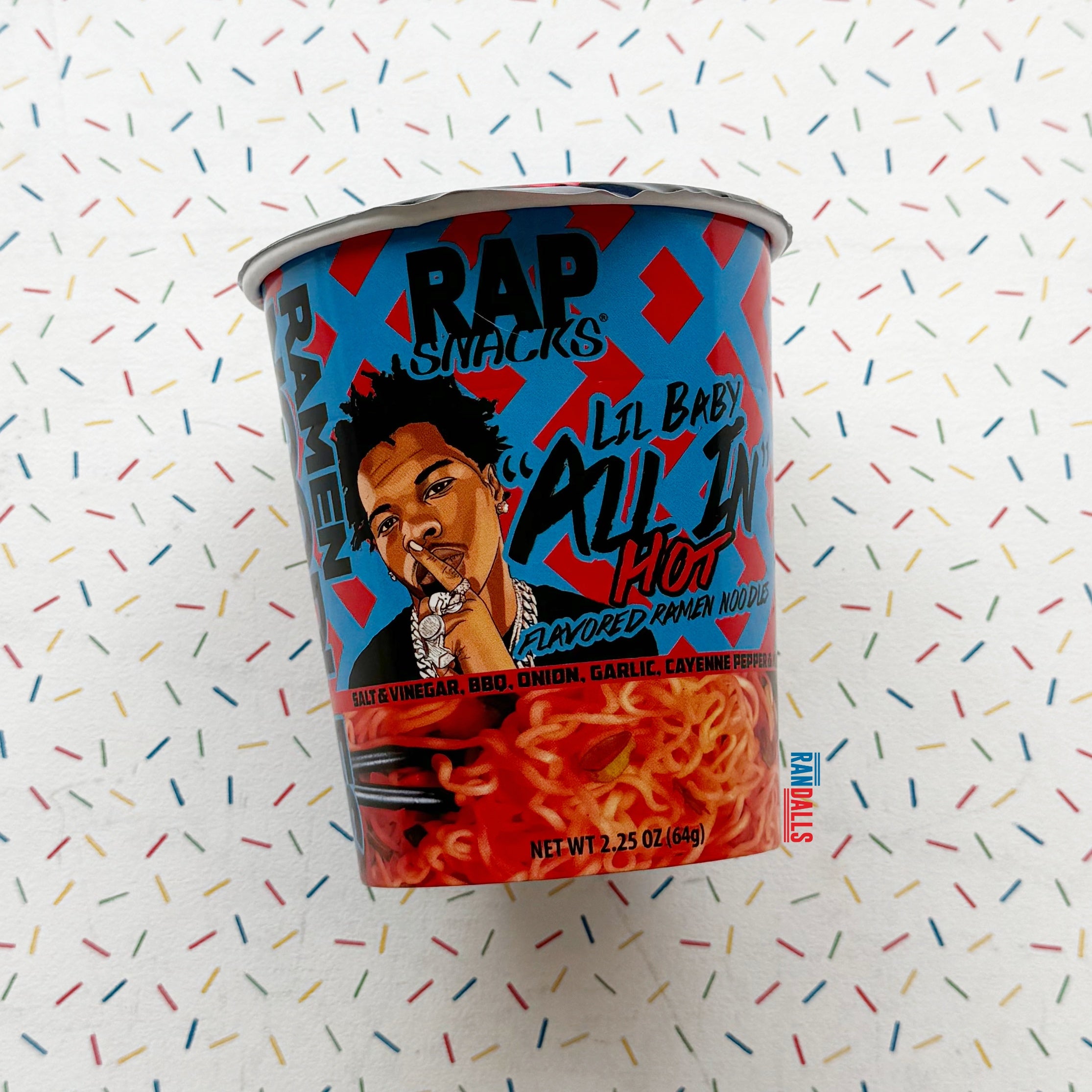 RAP SNACKS RAMEN - LIL BABY'S ALL IN HOT (USA) – Randalls UK