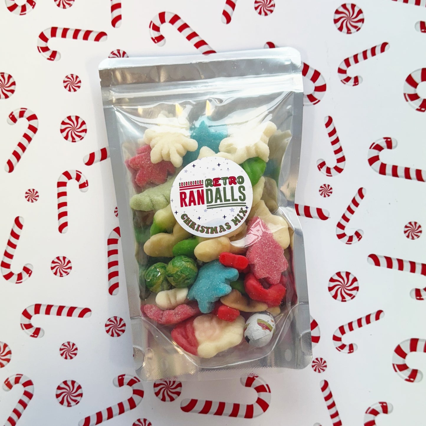 RETRO RANDALLS CHRISTMAS 250g POUCH (BRITISH)