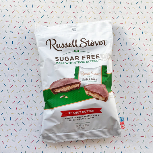 RUSSELL STOVER SUGAR FREE PEANUT BUTTER CUPS (USA)