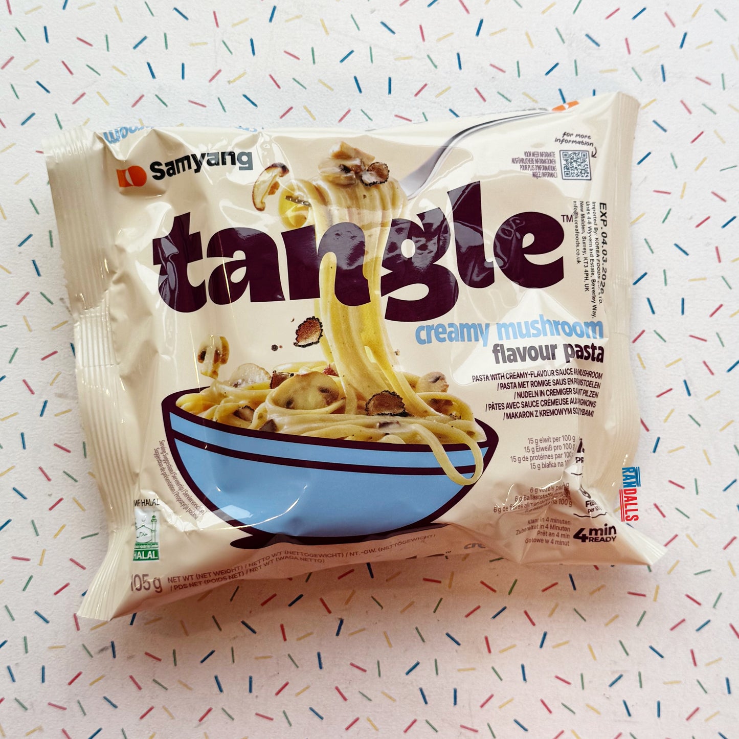 SAMYANG TANGLE PASTA CREAMY MUSHROOM (SOUTH KOREA)