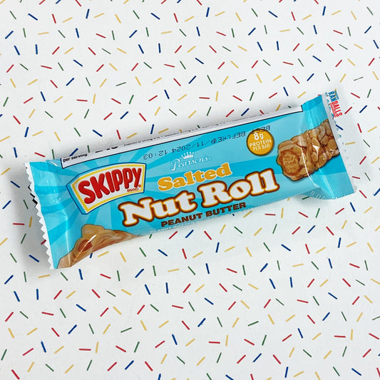 skippy, skippy salted nut roll, salted nut roll, peanut butter, skippy peanut butter, america, randalls, randallsuk, usa