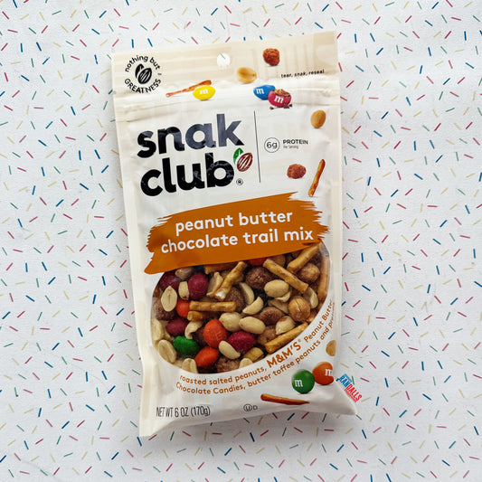 SNAK CLUB PEANUT BUTTER CHOCOLATE TRAIL MIX (USA)