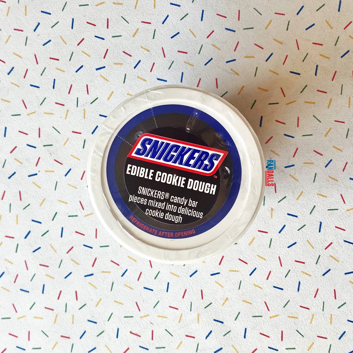 snickers edible cookie dough, snickers, cookie dough, ready to eat, snickers cookies, american snickers, usa, randalls,