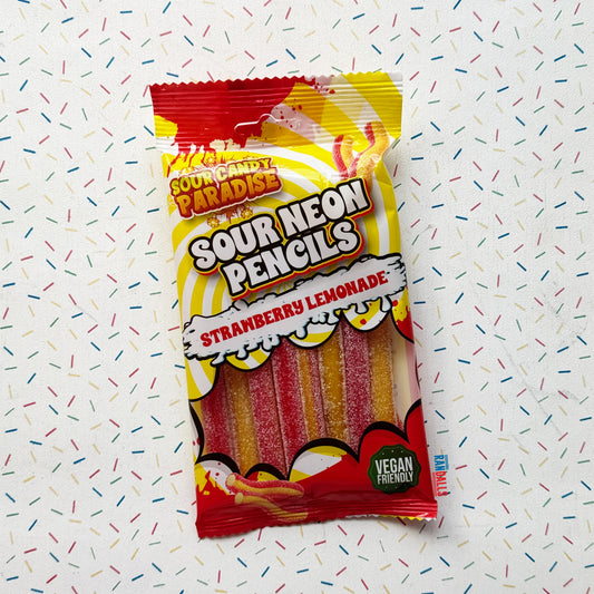 SOUR NEON PENCILS STRAWBERRY LEMONADE (TURKEY)