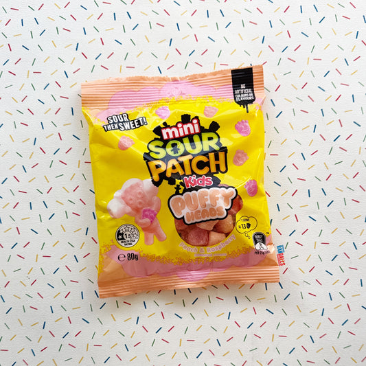SOUR PATCH KIDS MINI PUFFY HEADS (AUSTRALIA)