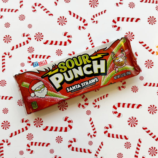 SOUR PUNCH SANTA STRAWS (USA)