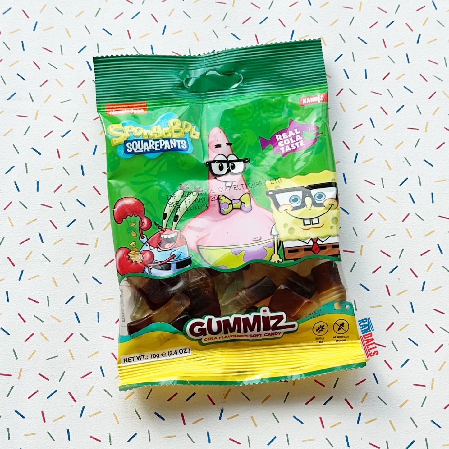 SPONGEBOB GUMMIZ COLA BOTTLES (TURKEY)