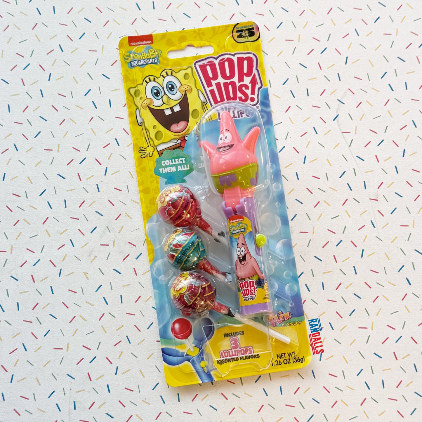 SPONGEBOB POP UP LOLLIPOPS (USA)