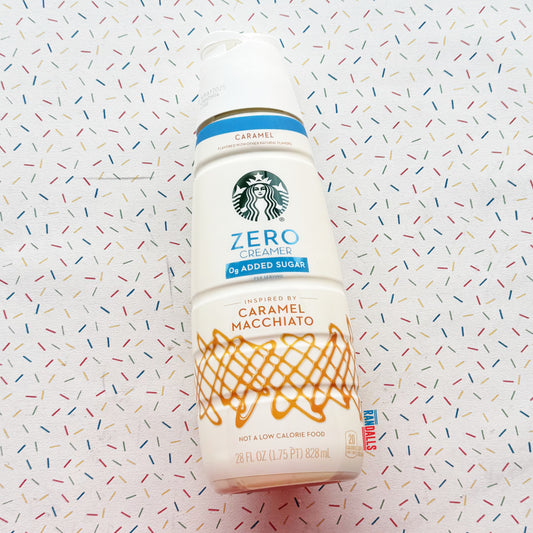 STARBUCKS CREAMER CARAMEL ZERO 28oz (USA)