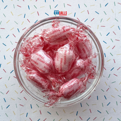 STOCKLEY'S SHERBET STRAWBERRIES SUGAR FREE - 100g (BRITISH)