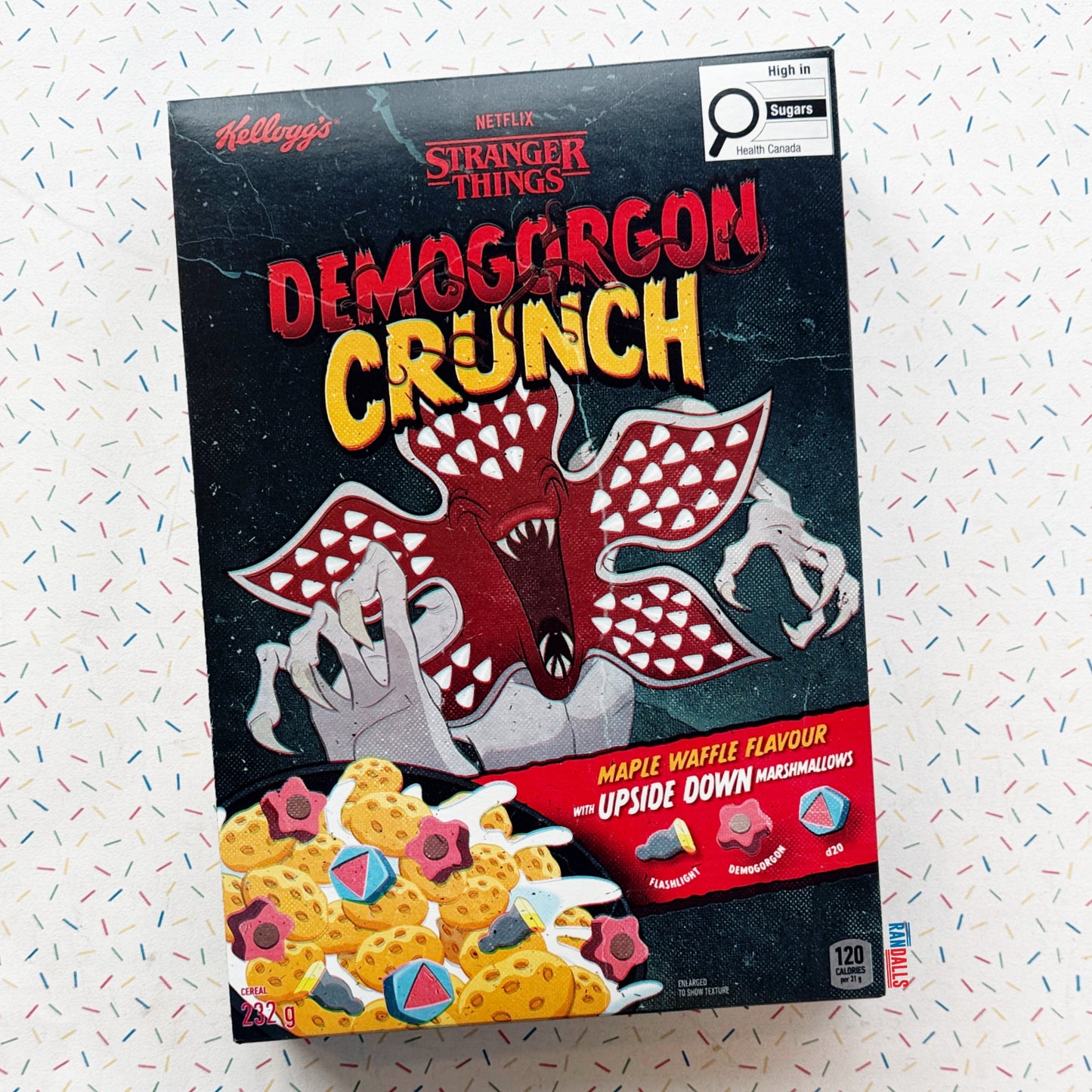 STRANGER THINGS DEMOGORGON CRUNCH CEREAL (CANADA)
