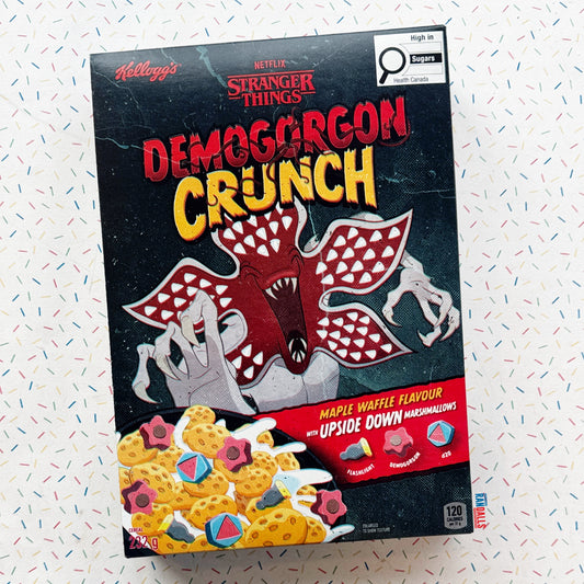 STRANGER THINGS DEMOGORGON CRUNCH CEREAL (CANADA)