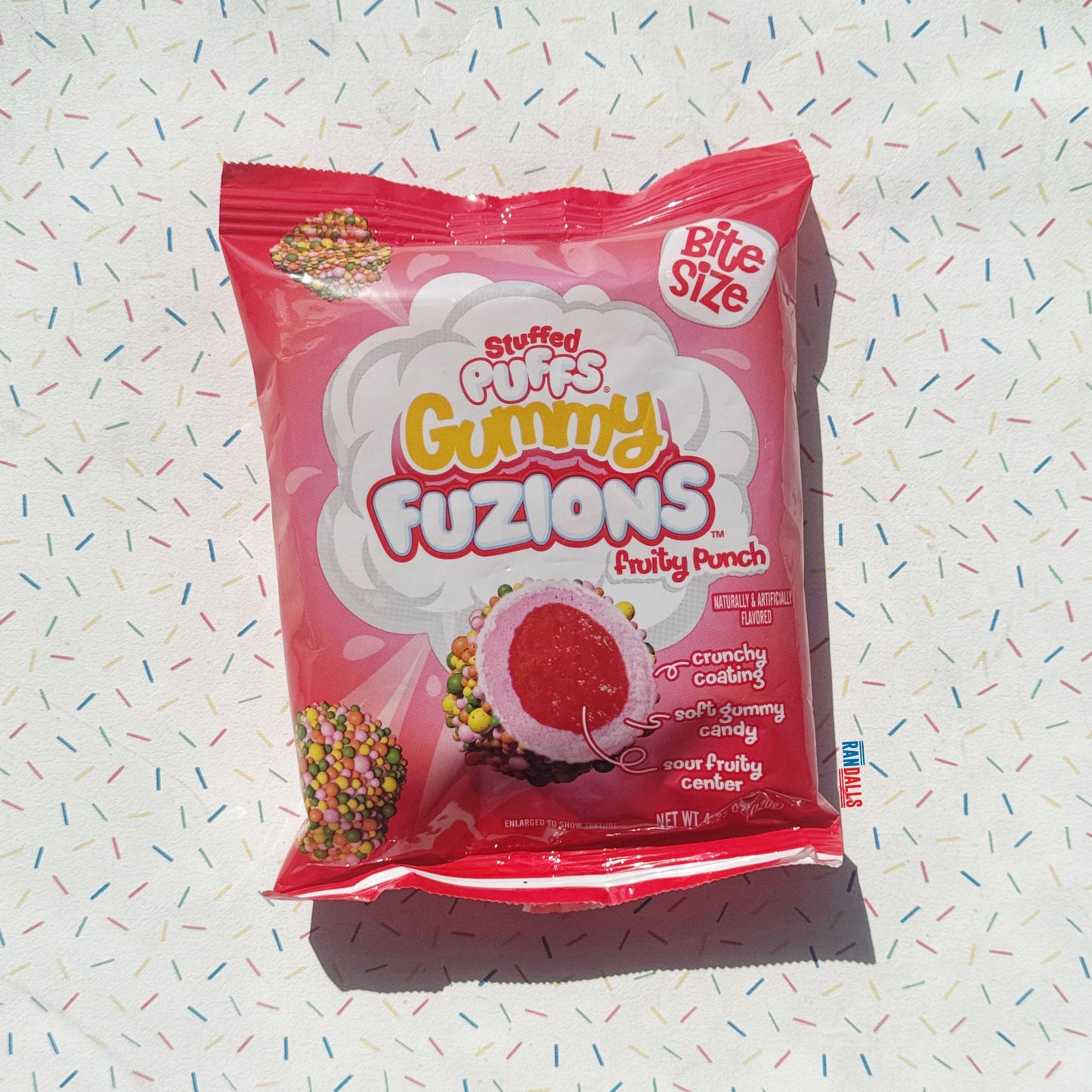 STUFFED PUFFS GUMMY FUZIONS FRUITY PUNCH (USA)