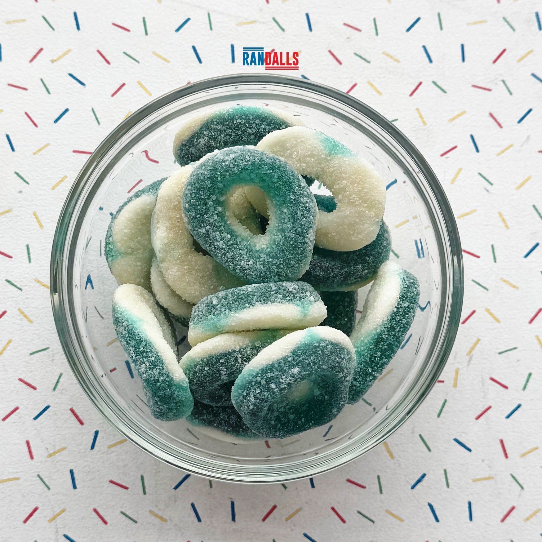 Raspberry Pi Rings SWEETZONE BLUE RASPBERRY RINGS - 100g (BRITISH) – Randalls UK
