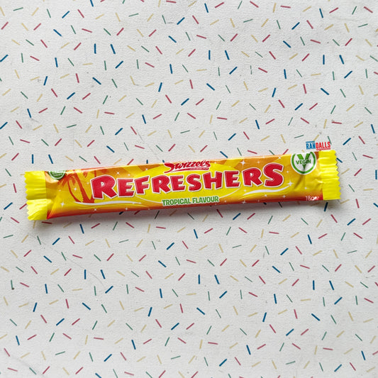 SWIZZELS REFRESHERS TROPICAL CHEW BAR (BRITISH)