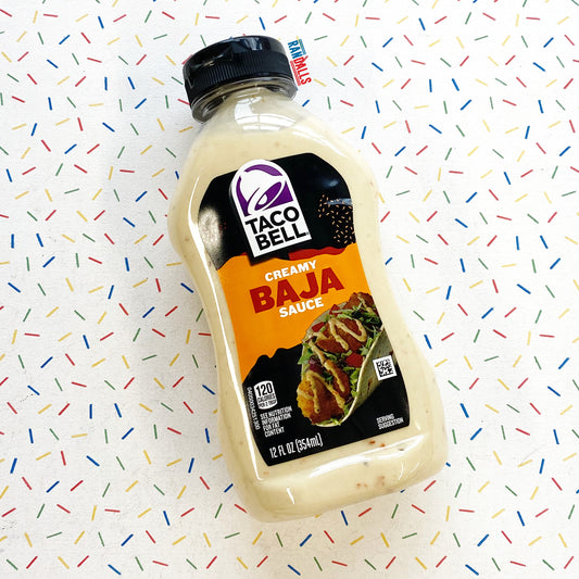 taco bell creamy baja sauce, creamy, dip, dressing, cheese, mexican, randalls